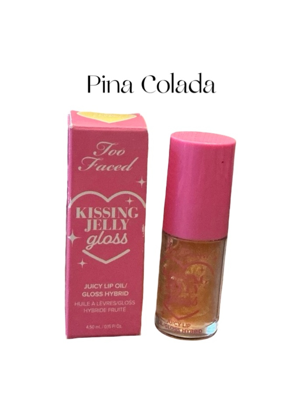 Too Faced Kissing Jelly Gloss “Pina Colada”